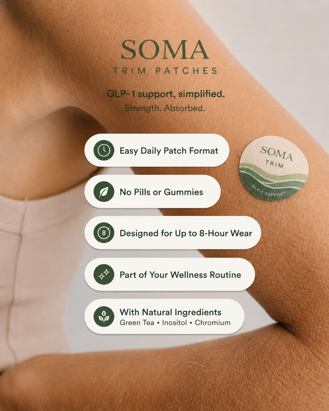 Berberine Patches - Soma Trim