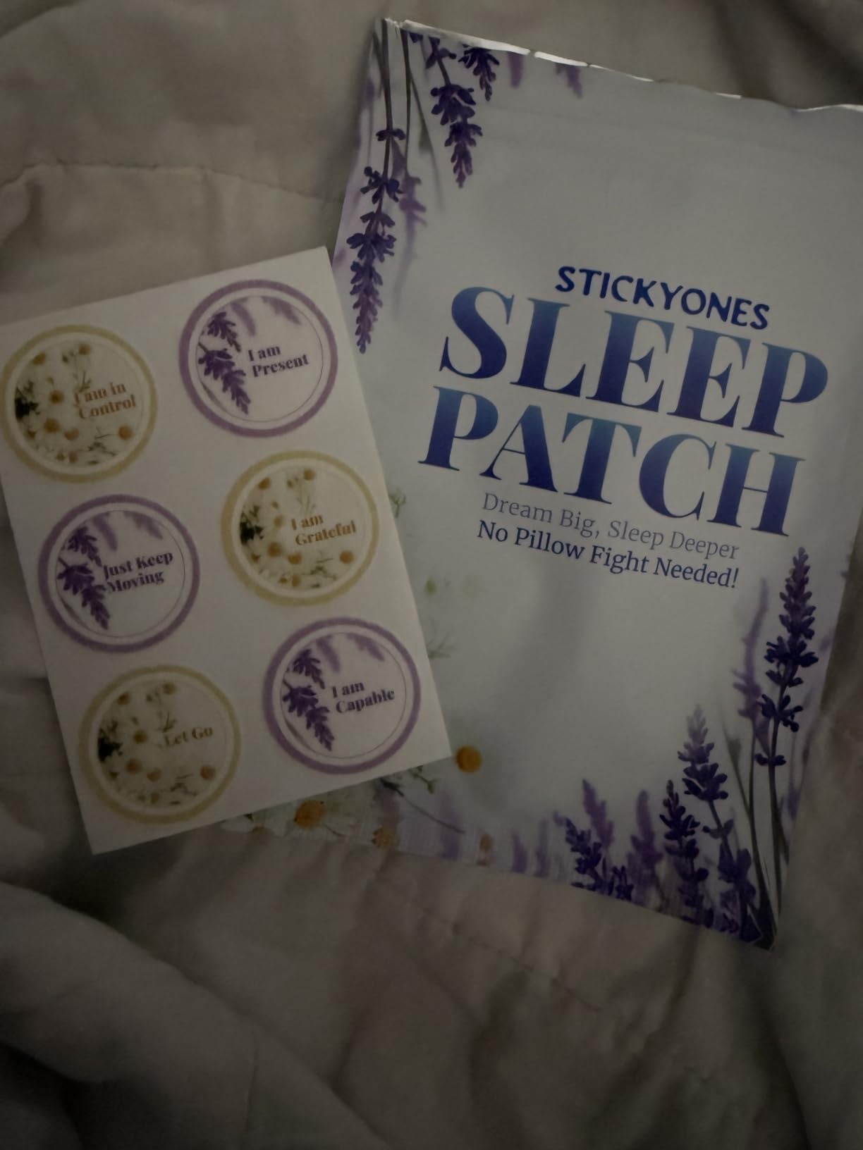 Gemma Joy StickyOnes Sleep Patches for Adults – Extra Strength Sleeping Patches – Melatonin-Free Non-Invasive Sleep Aid with Essential Oils – Aromatherapy Patch Stickers for Men and Women – 30 Count